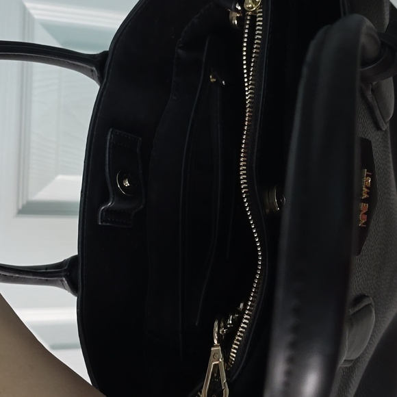 Nine West Black purse leather Man made‎ material - Picture 8 of 10